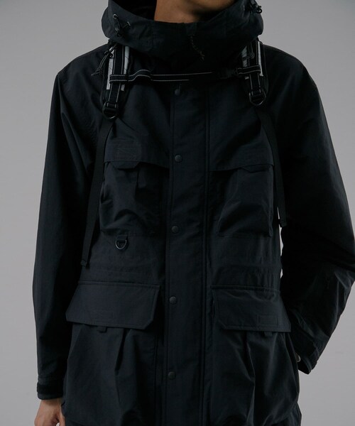 EKAL（エカル）の「PERTEX UL マウンテンジャケット（マウンテンパーカー・メンズ・BK/K-BR・M/L）」の5枚目の写真