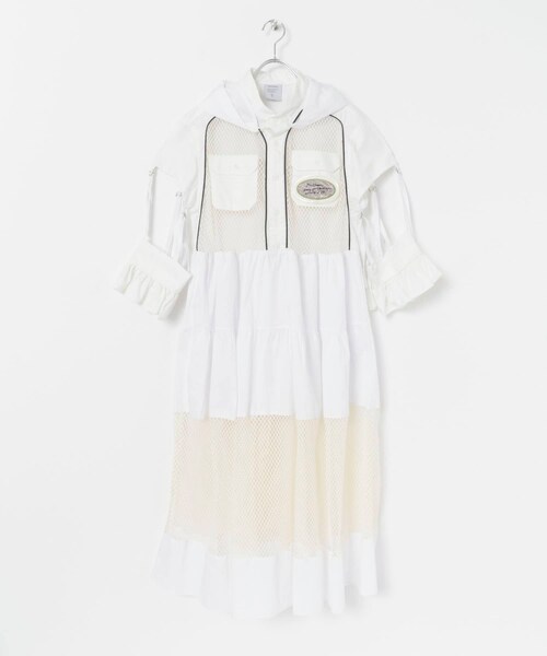 THE GOODLAND MARKET（ザグッドランドマーケット）の「old honey　-OH- 72℃ dress（ワンピース・レディース・beige/white・FREE）」の21枚目の写真