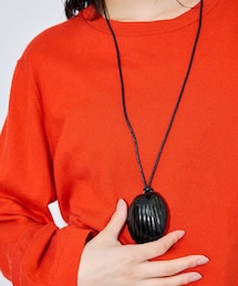 ADAM ET ROPE' | 【JAMIRAY（ジャミレイ）】LEATHER SHELL N/C(ネックレス)