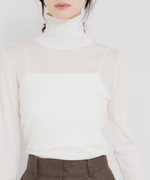 URBAN RESEARCH | WOOL SILK TURTLENECK KNIT(ニット/セーター)