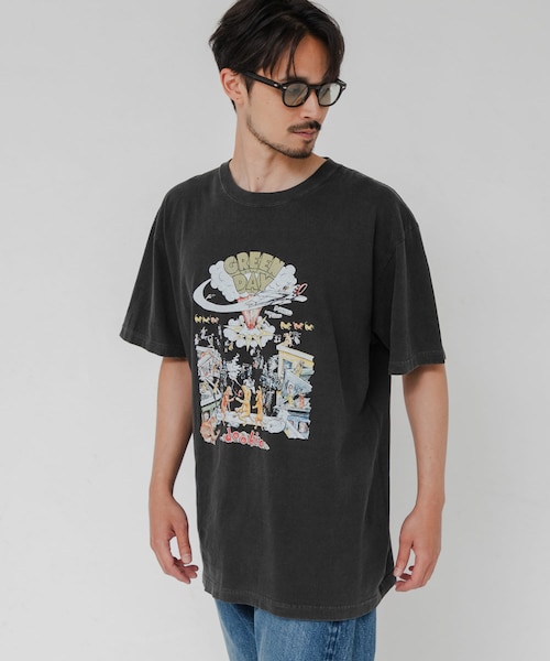 URBAN RESEARCH(アーバンリサーチ)の「URBAN RESEARCH iD GREEN DAY SHORT-SLEEVE T-SHIRTS(Tシャツ/カットソー・メンズ・スミクロ1/スミクロ2・M/L)」の1枚目の写真