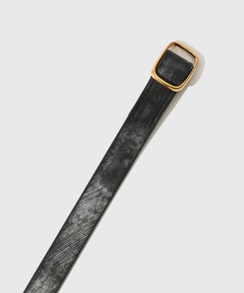 ADAM ET ROPE'(アダムエロペ)の「【AURALEE/オーラリー】REVERSIBLE BUCKLE BELT(ベルト・メンズ・ブラック・F)」の10枚目の写真