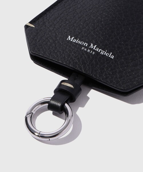 ADAM ET ROPE'（アダムエロペ）の「【Maison Margiela/メゾン マルジェラ】KEY RING（キーケース/キーアクセサリー・メンズ・ブラック・F）」の6枚目の写真