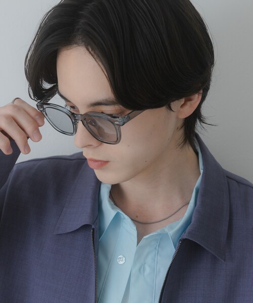 SENSE OF PLACE by URBAN RESEARCH（センスオブプレイスバイアーバンリサーチ）の「ウェリントンサングラス（メガネ・メンズ・BROWN/BLUE/C.BLUE/BLACK・One）」の19枚目の写真