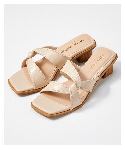 nissen（ニッセン）の「【ゆったり幅広】スクエアトゥクロスストラップサンダル（低反発中敷）（ワイズ４Ｅ）（サンダル・メンズ・黒×ダークブラウン/ベージュ×ブラウン/キャメル/アイボリー・M=23.0~23.5cm/4E/L=24.0~24.5cm/4E/LL=25.0~25.5cm/4E/3L=26.0~26.5cm/4E）」の4枚目の写真