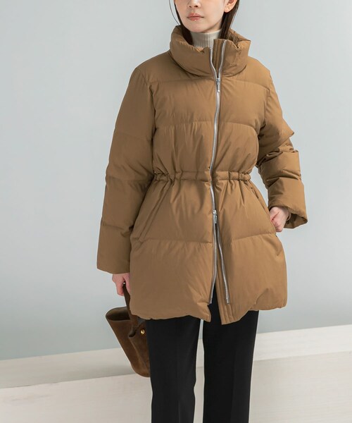 URBAN RESEARCH ROSSO（アーバンリサーチロッソ）の「LIMONTA撥水ミドルダウンコート（その他アウター・レディース・CAMEL/BLACK・36/38）」の18枚目の写真