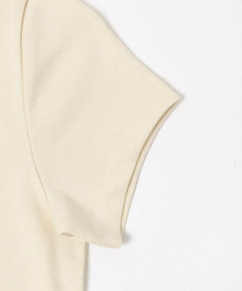 URBAN RESEARCH(アーバンリサーチ)の「FLORE FLORE JILL BABY T-SHIRTS(Tシャツ/カットソー・レディース・WHITE/BLACK/OFF WHITE/EVERGREEN/STRAW/MULBERRY・S)」の13枚目の写真