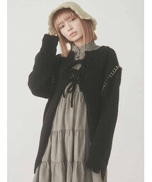 merry jenny | ステッチ3wayリボンニットカーディガン(カーディガン/ボレロ)