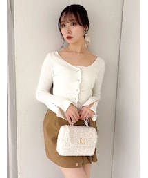 dazzlin | カーデカスケードトップス(ニット/セーター)