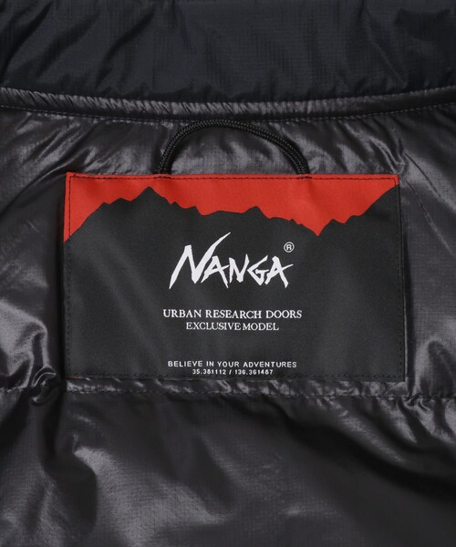 URBAN RESEARCH DOORS（アーバンリサーチドアーズ）の「『別注』NANGA×DOORS　COACH DOWN JACKET（その他アウター・メンズ・BLACK/CHARCOAL/SAGE GRAY・M/L/XL）」の10枚目の写真