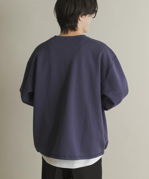 SENSE OF PLACE by URBAN RESEARCH(センスオブプレイスバイアーバンリサーチ)の「カノコVネックスウェット(スウェット・メンズ・BLACK/NAVY/BORDEAUX・M/L)」の17枚目の写真