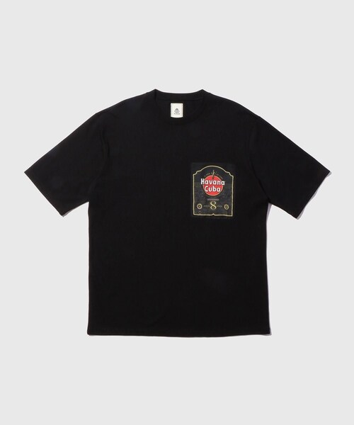 ADAM ET ROPE'（アダムエロペ）の「【mando/マンド】T SHIRT（Tシャツ/カットソー・メンズ・ブラック/ホワイト・1/2/3）」の5枚目の写真