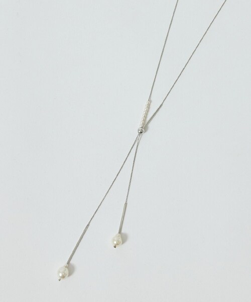 ROPE' PICNIC(ロペピクニック)の「パールトップラリエットネックレス(ネックレス・レディース・ゴールド/シルバー・F)」の10枚目の写真