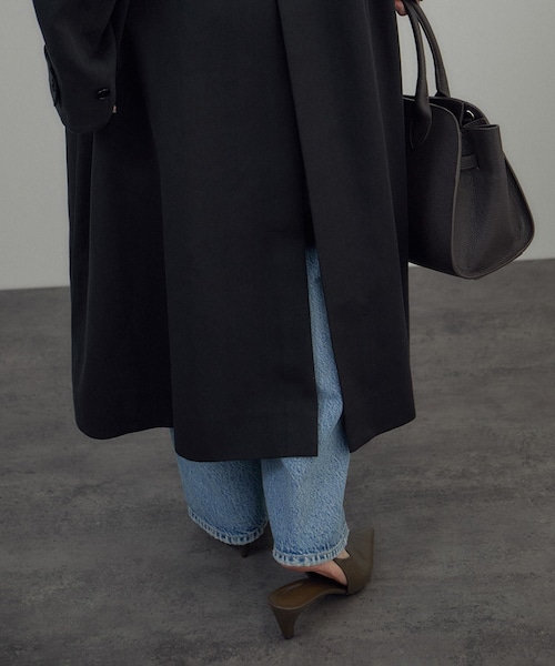 ADAM ET ROPE'（アダムエロペ）の「ニュアンストレンチコート（トレンチコート・レディース・ブラック/カーキ・F）」の11枚目の写真