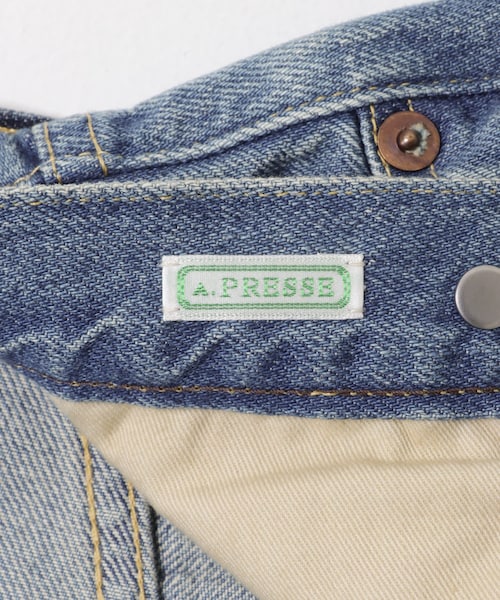 URBAN RESEARCH（アーバンリサーチ）の「A PRESSE　No.22 Washed Wide Denim Pants（デニムパンツ・メンズ・INDIGO・30-30/32-30/34-30/36-30）」の9枚目の写真