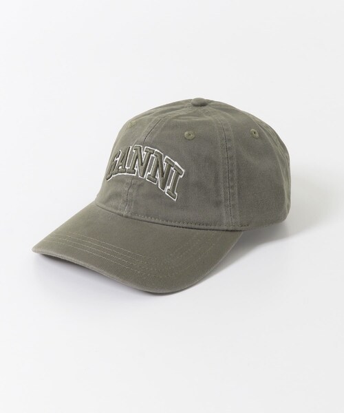 URBAN RESEARCH(アーバンリサーチ)の「GANNI WASHED COTTON CANVAS CAP(キャップ・レディース・KALAMATA・-)」の2枚目の写真