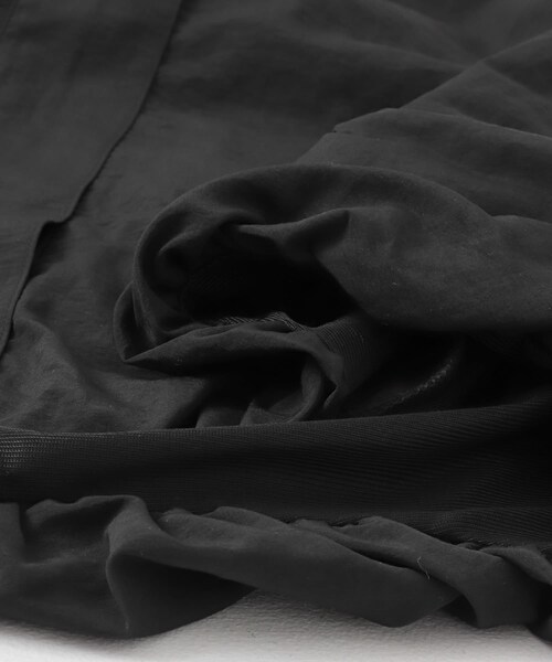 ITEMS URBANRESEARCH（アイテムズ アーバンリサーチ）の「バルーンベスト（ベスト・レディース・WHT/BLK・FREE）」の19枚目の写真