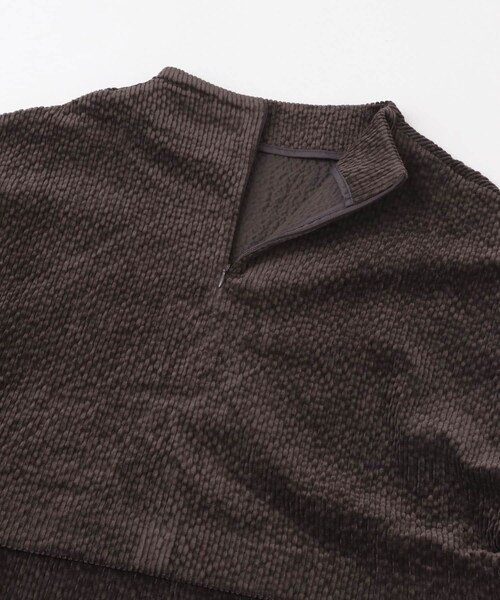URBAN RESEARCH ROSSO（アーバンリサーチロッソ）の「le　CORDUROY TIE BLOUSE（シャツ/ブラウス・レディース・IVORY/BROWN・FREE）」の18枚目の写真