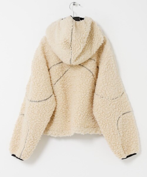 URBAN RESEARCH(アーバンリサーチ)の「Bacon W CLAIM(パーカー・レディース・BLACK/B CREAM・S)」の8枚目の写真