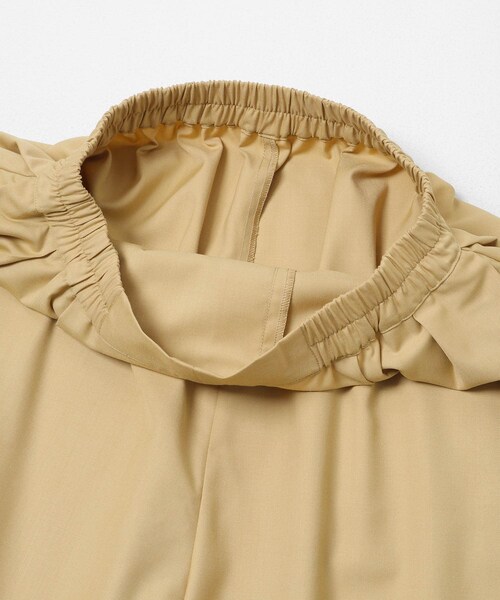 KBF（ケイビーエフ）の「ミニマルトップスSETワイドパンツ（ワンピース・レディース・BLACK/TEA BROWN/STRAW・One）」の11枚目の写真