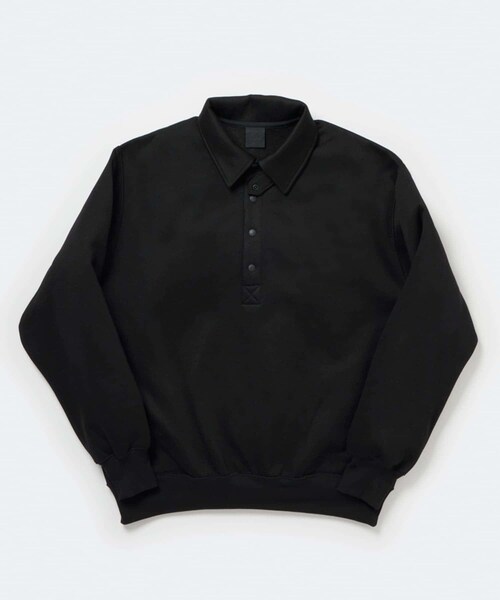 URBAN RESEARCH(アーバンリサーチ)の「DAIWA PIER39 Ws TECH SWEAT SNAP PULLOVER(スウェット・レディース・BLACK/H GRAY・FREE)」の4枚目の写真