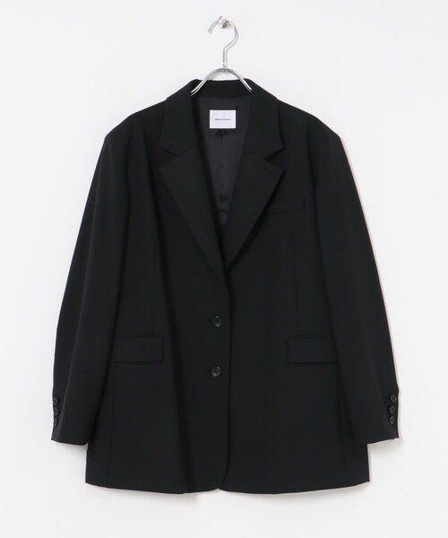 URBAN RESEARCH（アーバンリサーチ）の「スーパー100ウールジャケット（テーラードジャケット・レディース・GRAY/BLACK・FREE）」の14枚目の写真