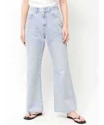 Ungrid | 【WEB限定】ハイウエストフレアデニム(デニムパンツ)