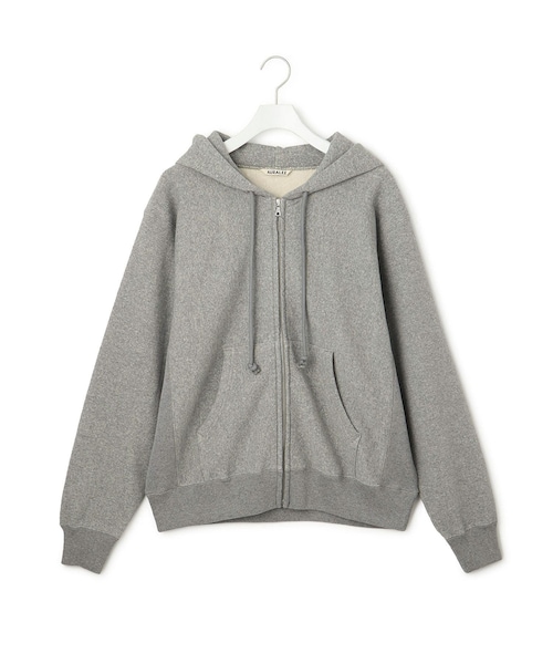 ADAM ET ROPE'(アダムエロペ)の「【公式サイト限定】【AURALEE(オーラリー)】SMOOTH SOFT BD SWEAT ZIP PARKA(パーカー・レディース・グレー/ホワイト系・1)」の5枚目の写真