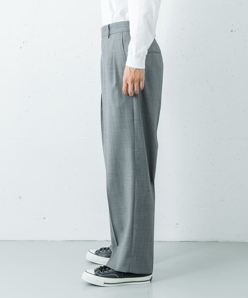 URBAN RESEARCH(アーバンリサーチ)の「HERRINGBONE ST TROUSER(その他パンツ・メンズ・BROWN/GRAY/CHARCOAL・M/L)」の14枚目の写真