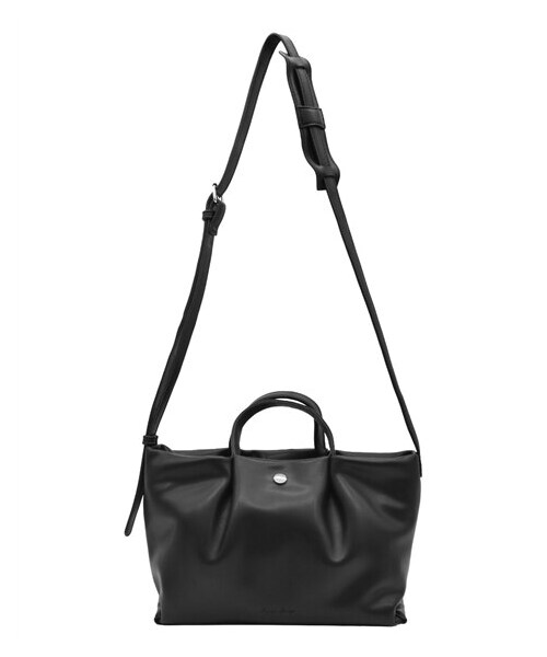 nissen（ニッセン）の「Legato Largo（レガートラルゴ）肩楽ＰＵミニショルダーバック（ショルダーバッグ・メンズ・ブラック/ブルー/グレーベージュ/アイボリー/シルバー・Y）」の6枚目の写真