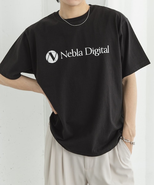 SENSE OF PLACE by URBAN RESEARCH(センスオブプレイスバイアーバンリサーチ)の「company logo short-sleeve t-shirts B(Tシャツ/カットソー・メンズ・WHITE/BLACK/L.BLUE・M/L)」の2枚目の写真