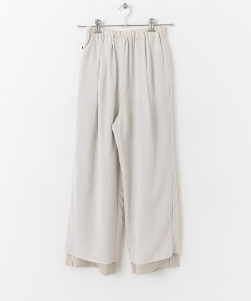 URBAN RESEARCH ROSSO（アーバンリサーチロッソ）の「ピンストライプイージーパンツ（その他パンツ・レディース・L.BEIGE/CHARCOAL・FREE）」の8枚目の写真