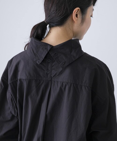 かぐれ（カグレ）の「SEEALL　FENCING SHIRTS（シャツ/ブラウス・レディース・WHITE/BLACK・46）」の16枚目の写真