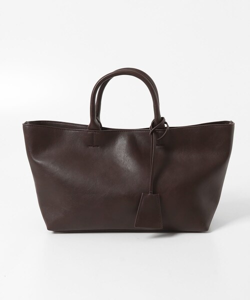 URBAN RESEARCH Sonny Label（アーバンリサーチサニーレーベル）の「2WAYワイドハンドバッグ（ハンドバッグ・レディース・ブラック/Dブラウン・One）」の17枚目の写真
