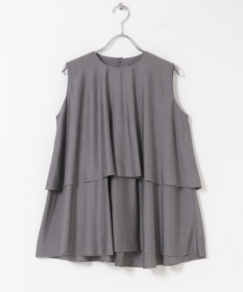 URBAN RESEARCH ROSSO（アーバンリサーチロッソ）の「レイヤードフレアブラウス（シャツ/ブラウス・レディース・CH.BLACK/BLUE/BABY PINK・Free）」の14枚目の写真