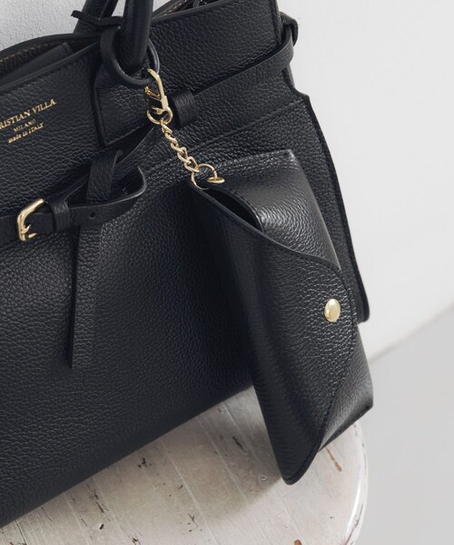 URBAN RESEARCH（アーバンリサーチ）の「アイウェアケース（ポーチ・レディース・OFFWHITE/RED/MOCHA/NERO・-0）」の3枚目の写真