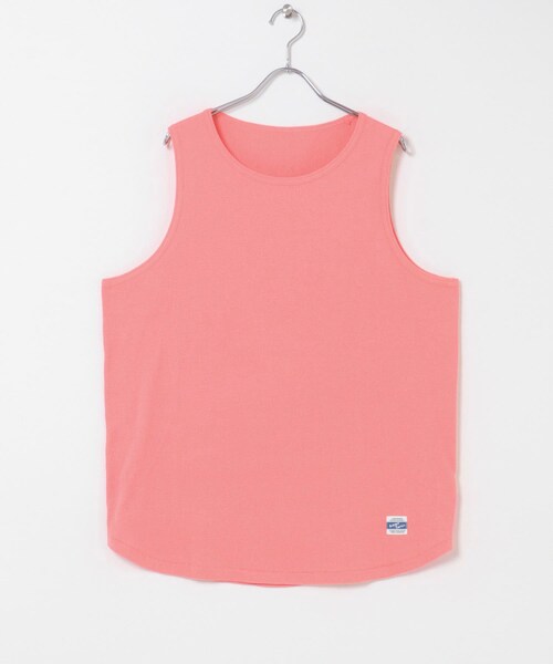 URBAN RESEARCH Sonny Label（アーバンリサーチサニーレーベル）の「ARMY TWILL　LIGHT HONEYCOMB TANK TOP（タンクトップ・メンズ・ICE GRAY/OLIVE/PINK・M/L）」の3枚目の写真