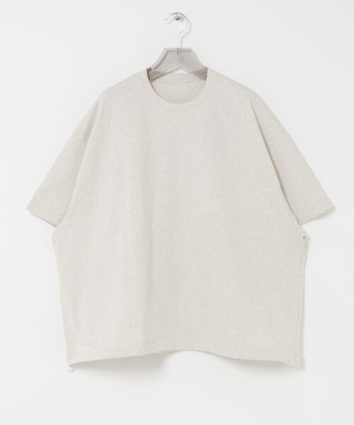 URBAN RESEARCH（アーバンリサーチ）の「dDdDdDd　BIG DRAWSTRING SHORT-SLEEVE T-SHIRTS（Tシャツ/カットソー・メンズ・WHITE/BLACK/NAVY/M.GRAY・S/M/L/XL/XXL）」の20枚目の写真