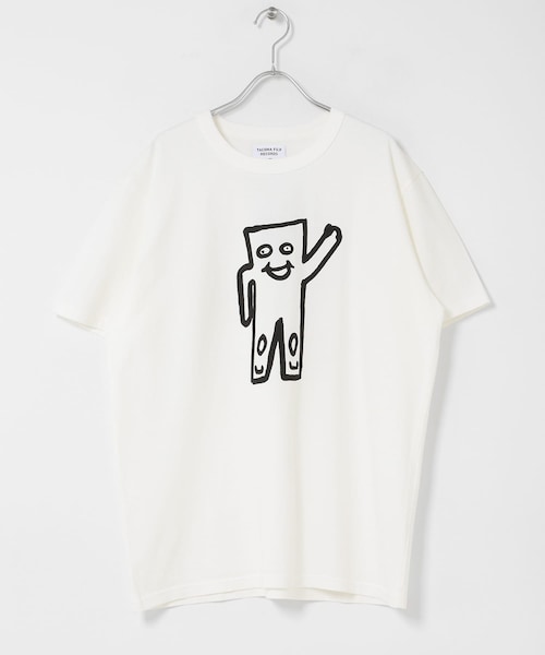 EKAL(エカル)の「TACOMA FUJI RECORDS STRETCH MAN T-SHIRTS(Tシャツ/カットソー・メンズ・WHITE/H. GRAY・M/L/XL)」の1枚目の写真