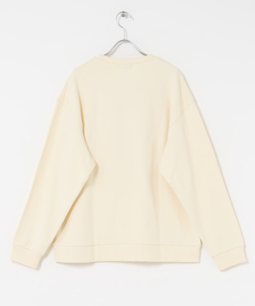 ITEMS URBANRESEARCH（アイテムズ アーバンリサーチ）の「フレンチアートプリントクルーネックスウェット（スウェット・メンズ・DRAWINGOFF/DRAWINGGRY/LOGO OFF/LOGO GRY・M/L）」の15枚目の写真