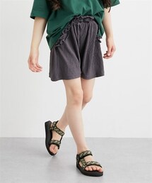 QUNTSTYLE | カット楊柳キュロット（女の子）(その他パンツ)