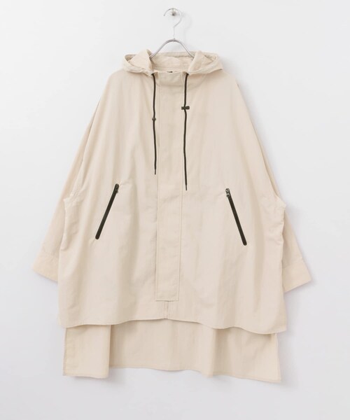 KBF（ケイビーエフ）の「BIGマウンテンパーカー（マウンテンパーカー・レディース・KHAKI/L.GREIGE/CAMEL・one）」の12枚目の写真