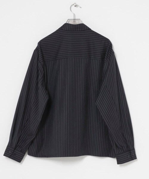 URBAN RESEARCH（アーバンリサーチ）の「WOOL BLEND SPORTS JACKET（ブルゾン・メンズ・CHARCOAL/BLACK/NVY STRIPE・M/L）」の18枚目の写真