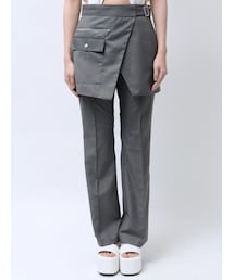 2WAYポケットスカートパンツ