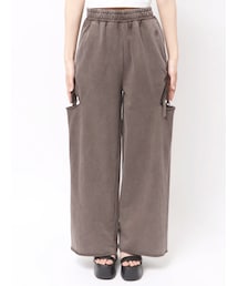 EMODA | カットリボンブリーチスウェットパンツ(スウェットパンツ)