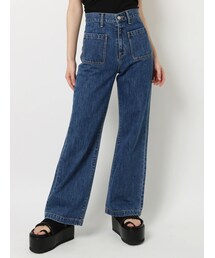 EVRIS | ポケットデザインバギーデニムパンツ(デニムパンツ)