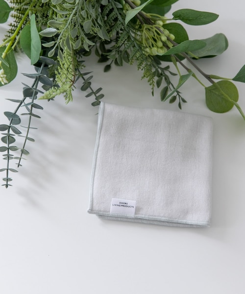 URBAN RESEARCH DOORS（アーバンリサーチドアーズ）の「DOORS LIVING PRODUCTS　ガーゼハンカチ（タオル・メンズ・グレー/ナチュラル/ライトグレー/オフホワイト/ネイビー・-）」の11枚目の写真