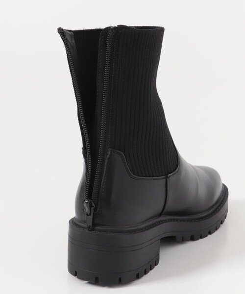 URBAN RESEARCH DOORS（アーバンリサーチドアーズ）の「ニットドッキングブーツ（ブーツ・レディース・BEIGE/BLACK・36/37/38）」の13枚目の写真