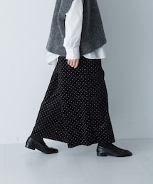 かぐれ | ドットコーデュロイワイドパンツ(その他パンツ)