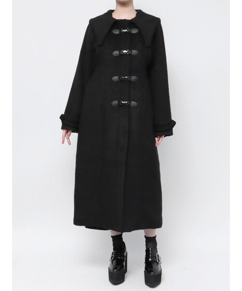 EATME（イートミー）の「セーラーカラーダブルコート（その他アウター・レディース・アイボリー/グレー/ブラック・S/M）」の8枚目の写真